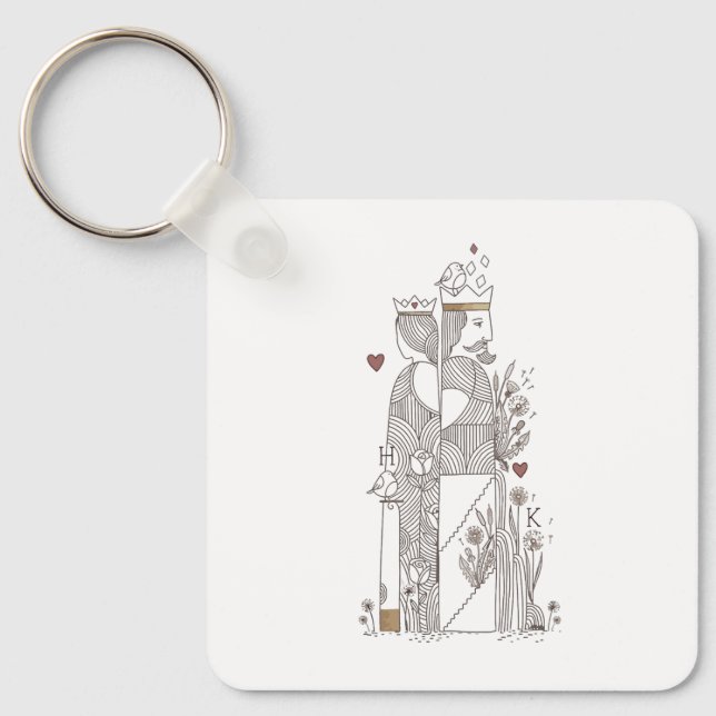Queen+King Key Ring (Front)