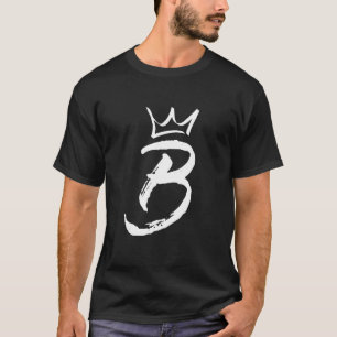 Queen King Letter B - Favourite Letter With Crown  T-Shirt