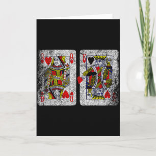 Queen King Of Hearts Playing Cards Valentines Day 