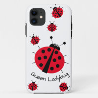 Queen Ladybug Girly Fun Cute Cartoon