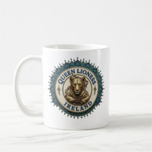 Queen Lioness. Ireland Coffee Mug