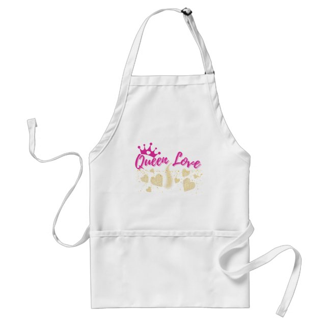 Queen Love Standard Apron (Front)