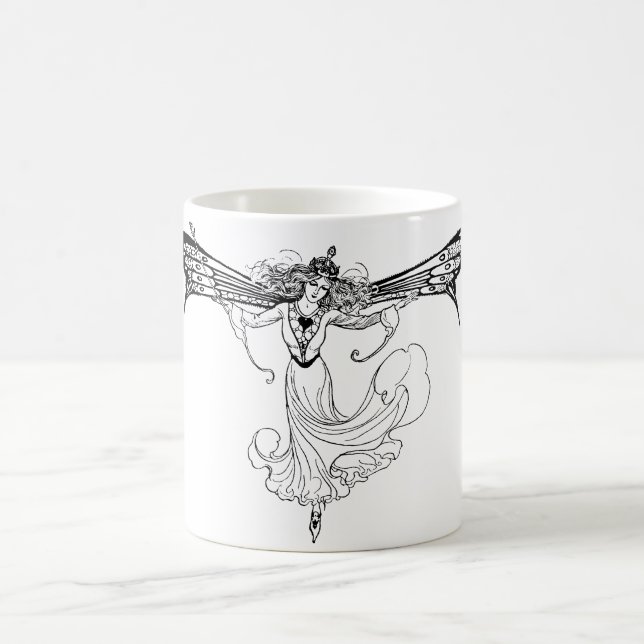 Queen Mab Fairy, Queen of the Fairies Coffee Mug (Center)