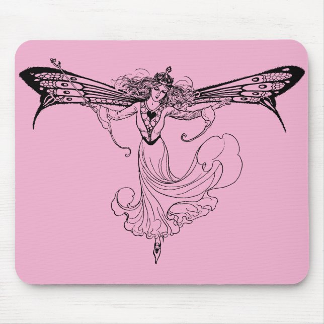 Queen Mab Fairy, Queen of the Fairies Mouse Pad (Front)