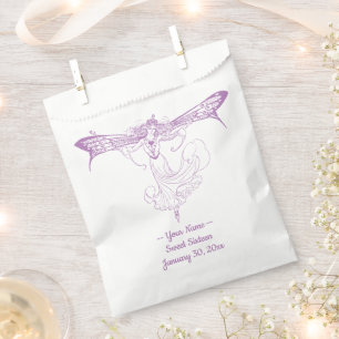 Queen Mab Fairy, Sweet Sixteen in Purple Favour Bags