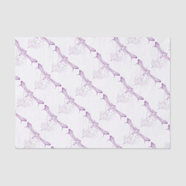 Queen Mab Fairy, Sweet Sixteen in Purple Tissue Paper (Front)