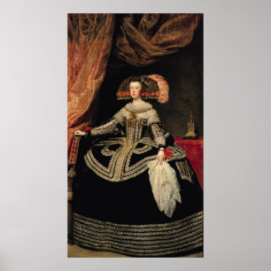 Queen Maria Anna of Austria, 1652 Poster
