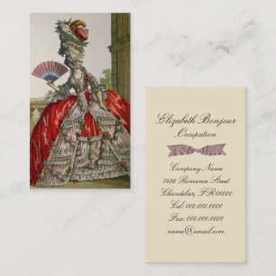 Queen Marie Antoinette - Business Card
