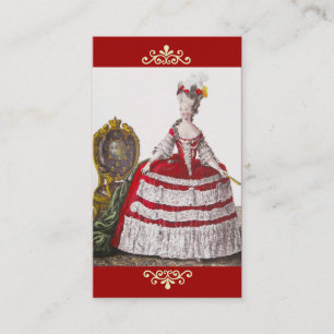 Queen Marie Antoinette ~ Business Card