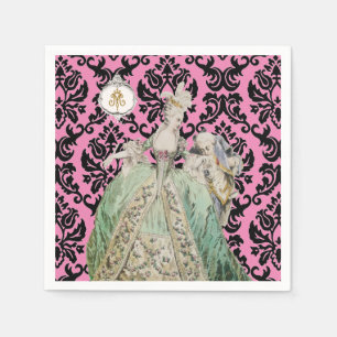 Queen Marie Antoinette CHANGE COLOR /MORE OPTIONS- Napkin