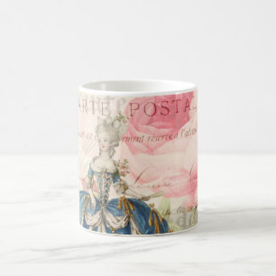 Queen Marie Antoinette French Vintage Mug