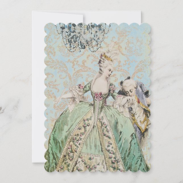 Queen Marie Antoinette - Invitations / RSVP (Front)
