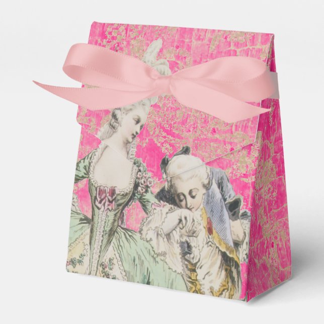Queen Marie Antoinette (More Options) - Favour Box (Front Side)