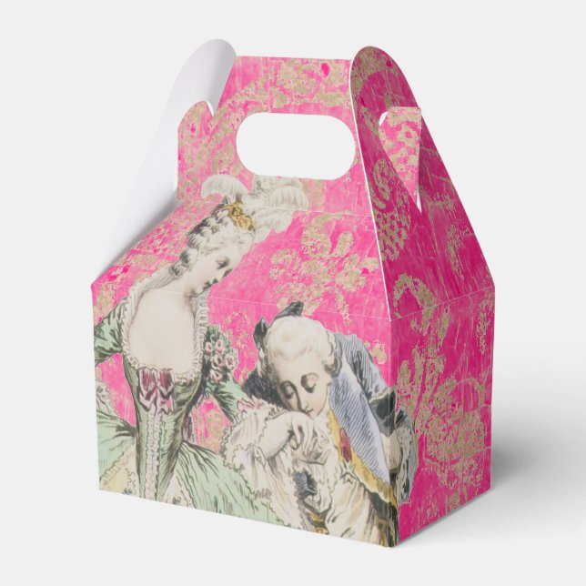 Queen Marie Antoinette (More Options) - Favour Box (Front Side)