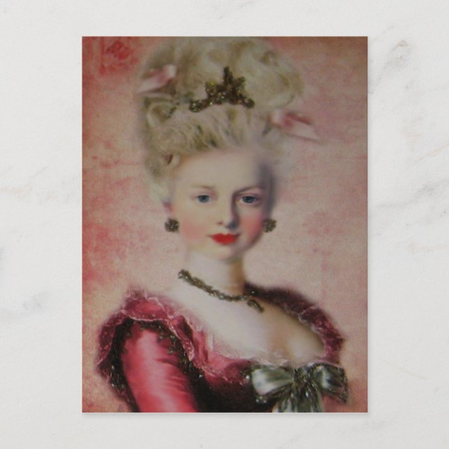 Queen Marie Antoinette ~ Postcard (Front)