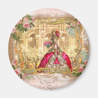 Queen Marie Antoinette Versailles Party Magnet