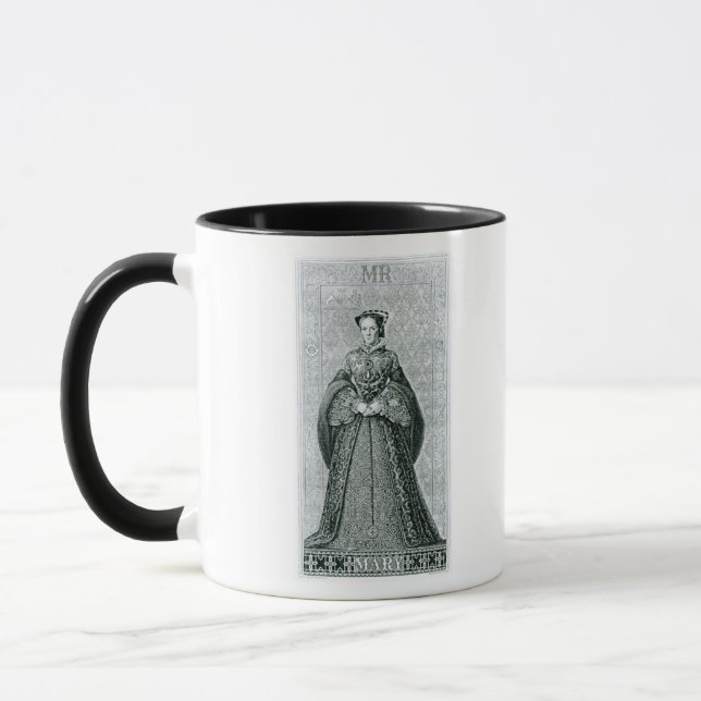 Queen Mary I engraved by T.Brown Mug (Left)