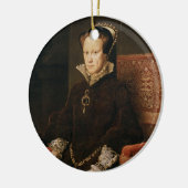 Queen Mary I of England Maria Tudor by Antonis Mor Ceramic Tree Decoration (Left)