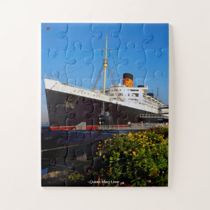 Queen Mary Liner Jigsaw Puzzle