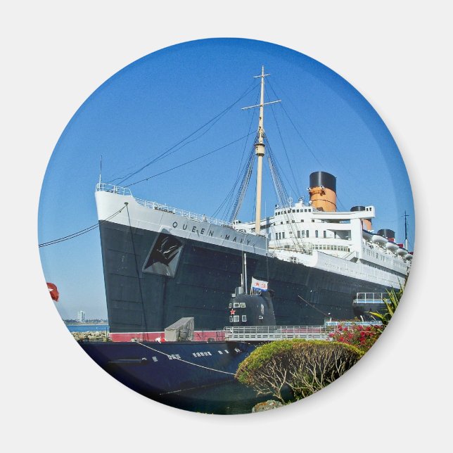 Queen Mary & Sub Magnet (Front)