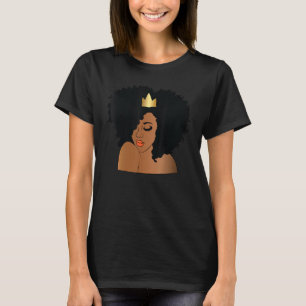 Queen Melanin Black History Month African American T-Shirt