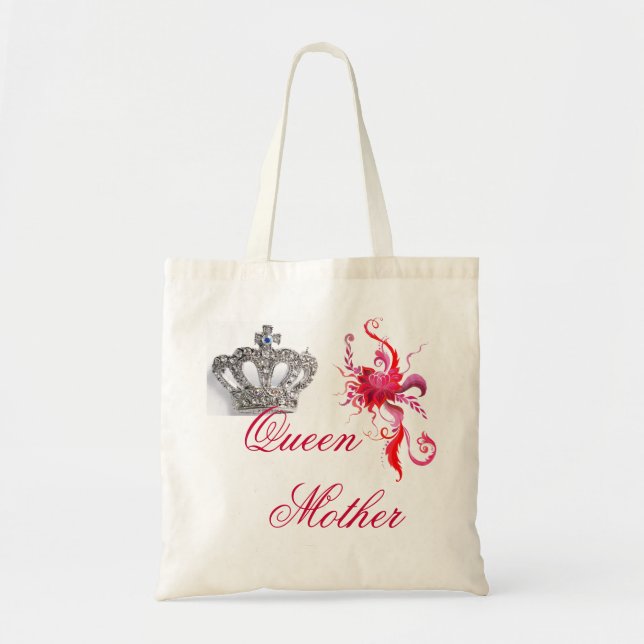 Queen Mother Whimsical Tote Bag (Front)