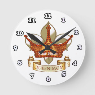Queen mum  clock 