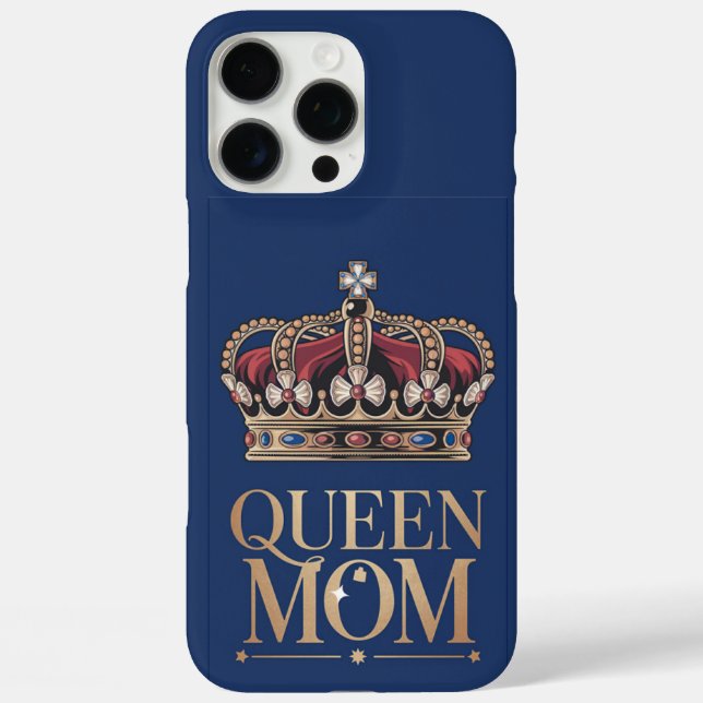 Queen Mum Crown Case-Mate iPhone Case (Back)