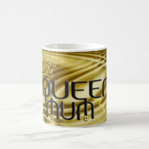 Queen Mum / gold crown Coffee Mug