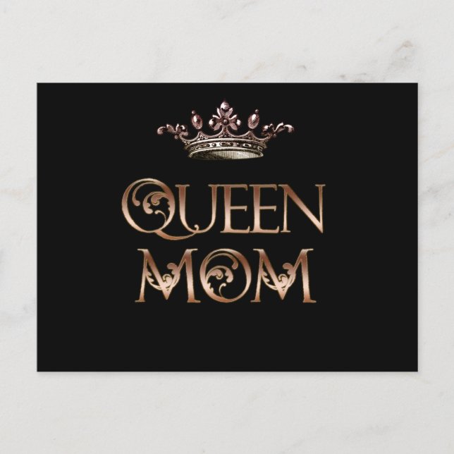 Queen Mum Postcard (Front)