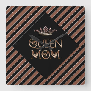 Queen Mum Wall Clock