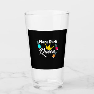 Queen Nail Artist Glass