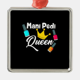 Queen Nail Artist Metal Tree Decoration