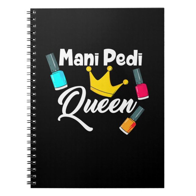 Queen Nail Artist Notebook (Front)