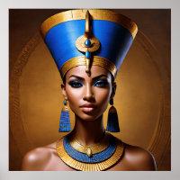 “Queen Nefertiti” Beautiful Ancient African Queen