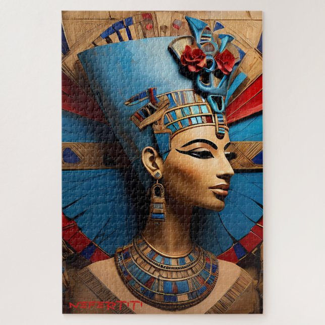 Queen Nefertiti Jigsaw Puzzle (Vertical)