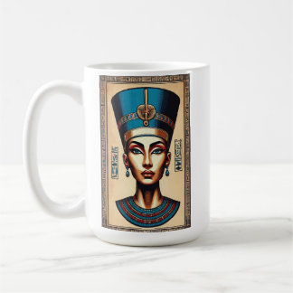 Queen Nefertiti – Timeless Egyptian Beauty Coffee Mug