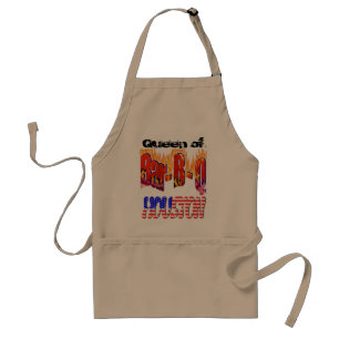 Queen of Bar-B-Q in Huston Standard Apron