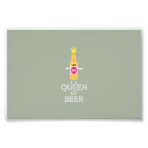 Queen of Beer Zh80k Photo Print
