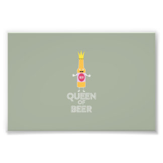 Queen of Beer Zh80k Photo Print