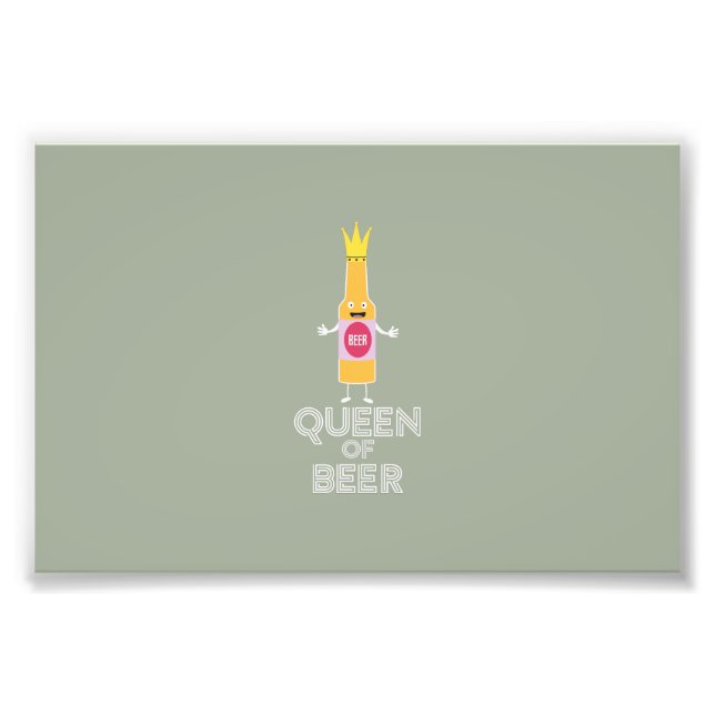 Queen of Beer Zh80k Photo Print (Front)