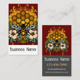 Queen Of Bees Business Card