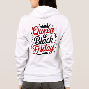 Queen of Black Friday Shopping Hoodie
