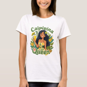 Queen of Brazil Proud Woman T-Shirt Royal Brazilia