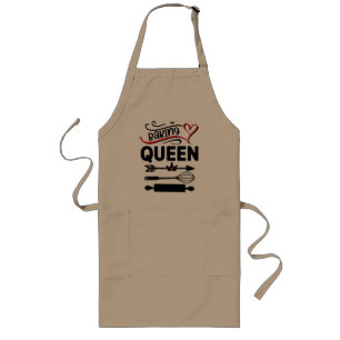 Queen of Bread Kitchen Long Apron
