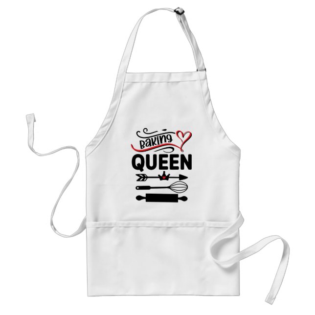 Queen of Bread Kitchen Standard Apron (Front)