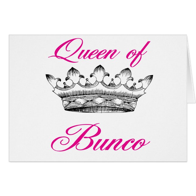 queen of bunco (Front Horizontal)