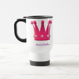 Queen of Caffeine Travel Mug