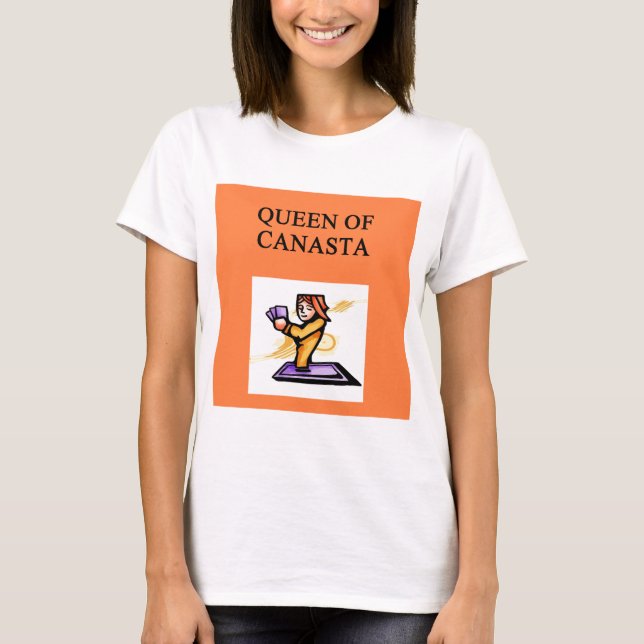 (queen of canasta T-Shirt (Front)