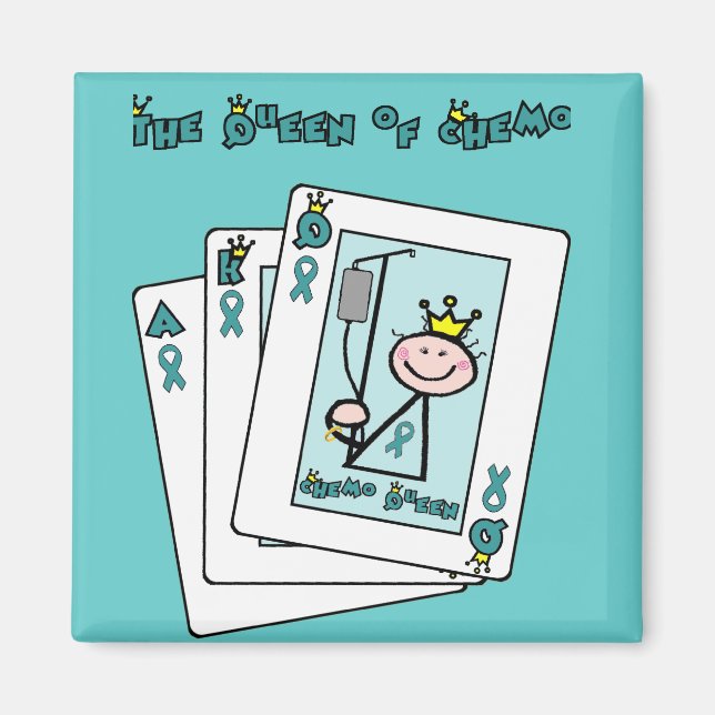 Queen of Chemo Magnet (Front)